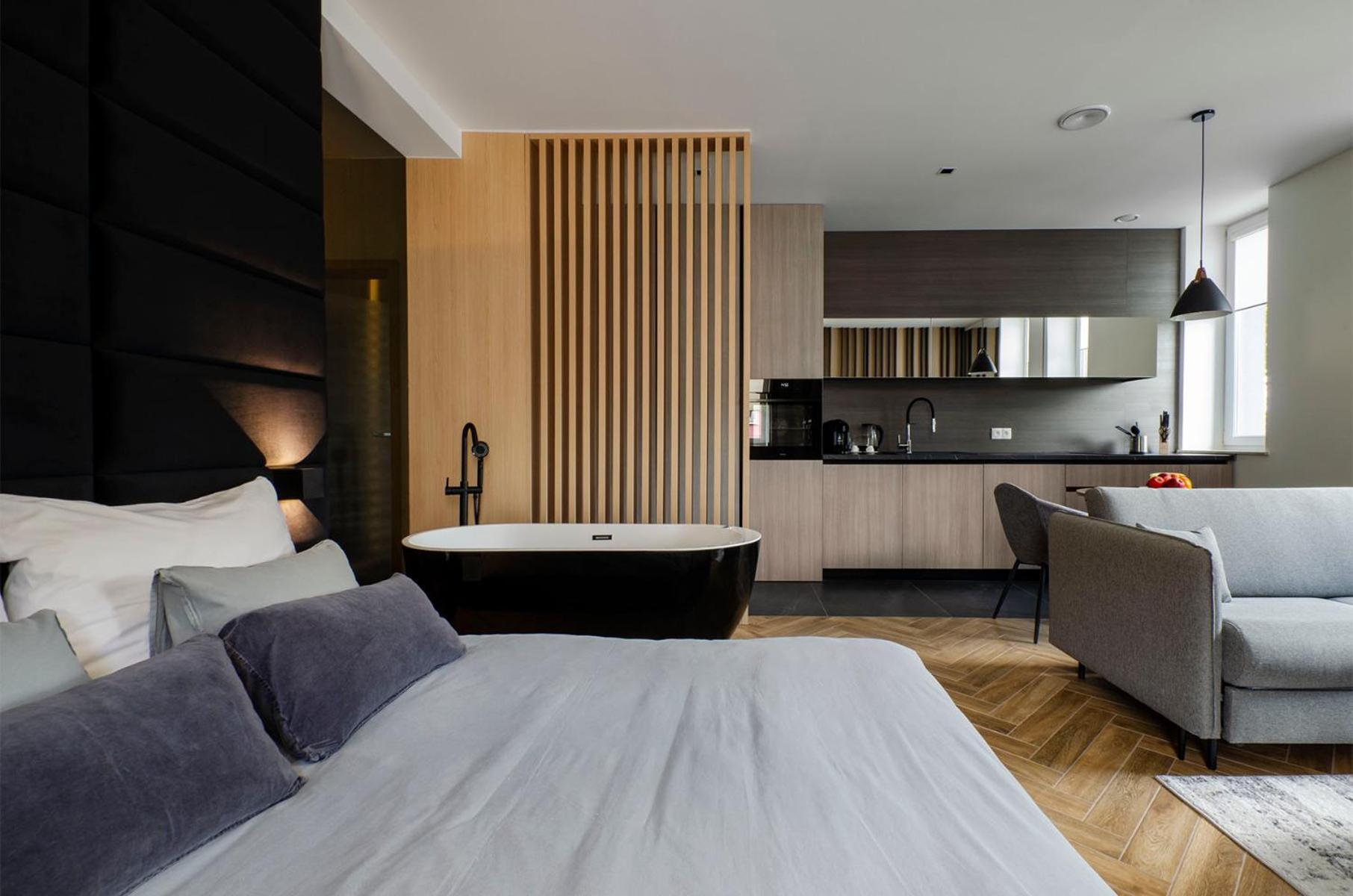 Lupoapartments Z Jacuzzi Pole Dance Leczycka 29 Klimatyzacja Parking Dostep Na Kod Łódź Værelse billede