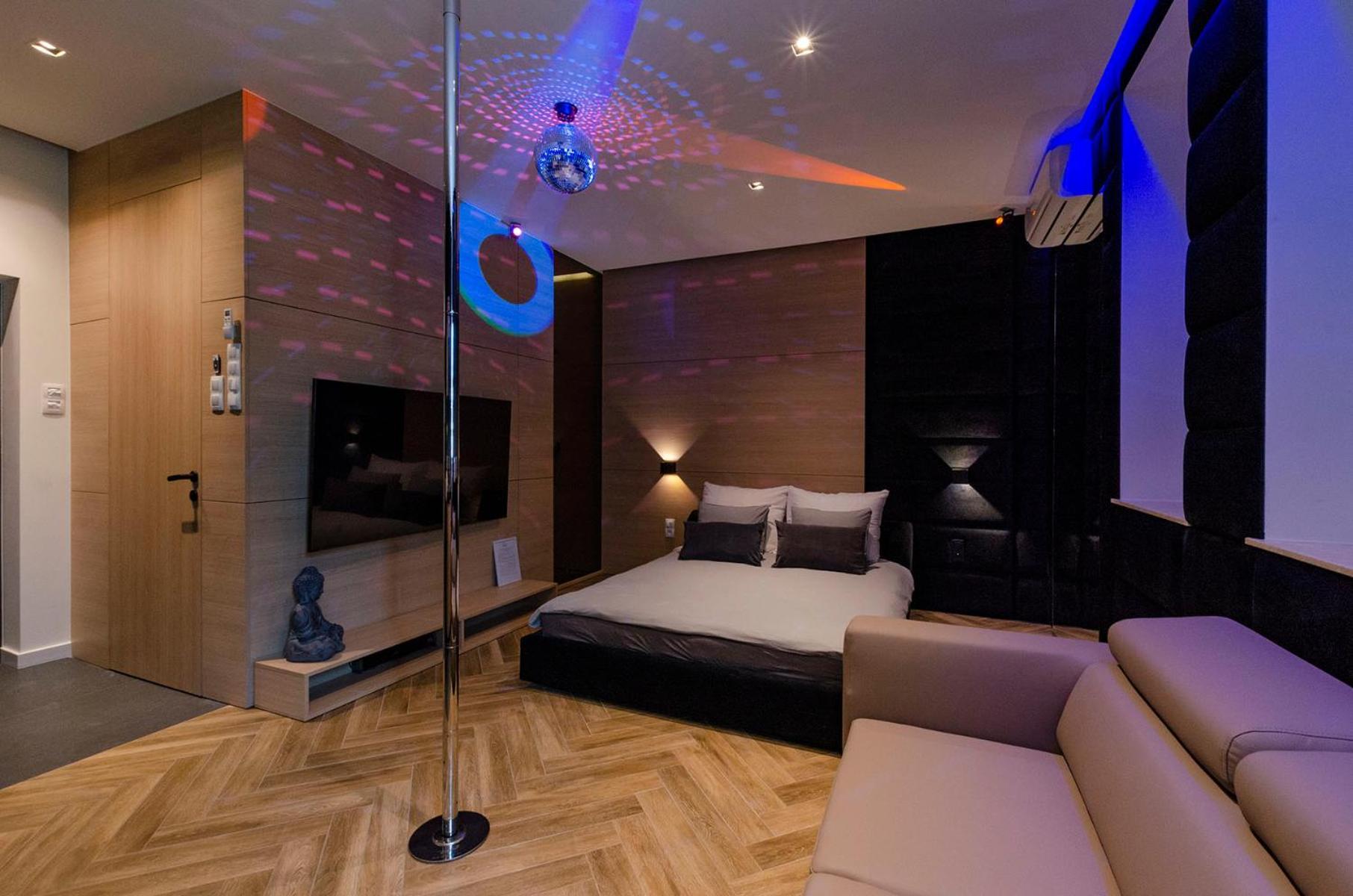 Lupoapartments Z Jacuzzi Pole Dance Leczycka 29 Klimatyzacja Parking Dostep Na Kod Łódź Værelse billede